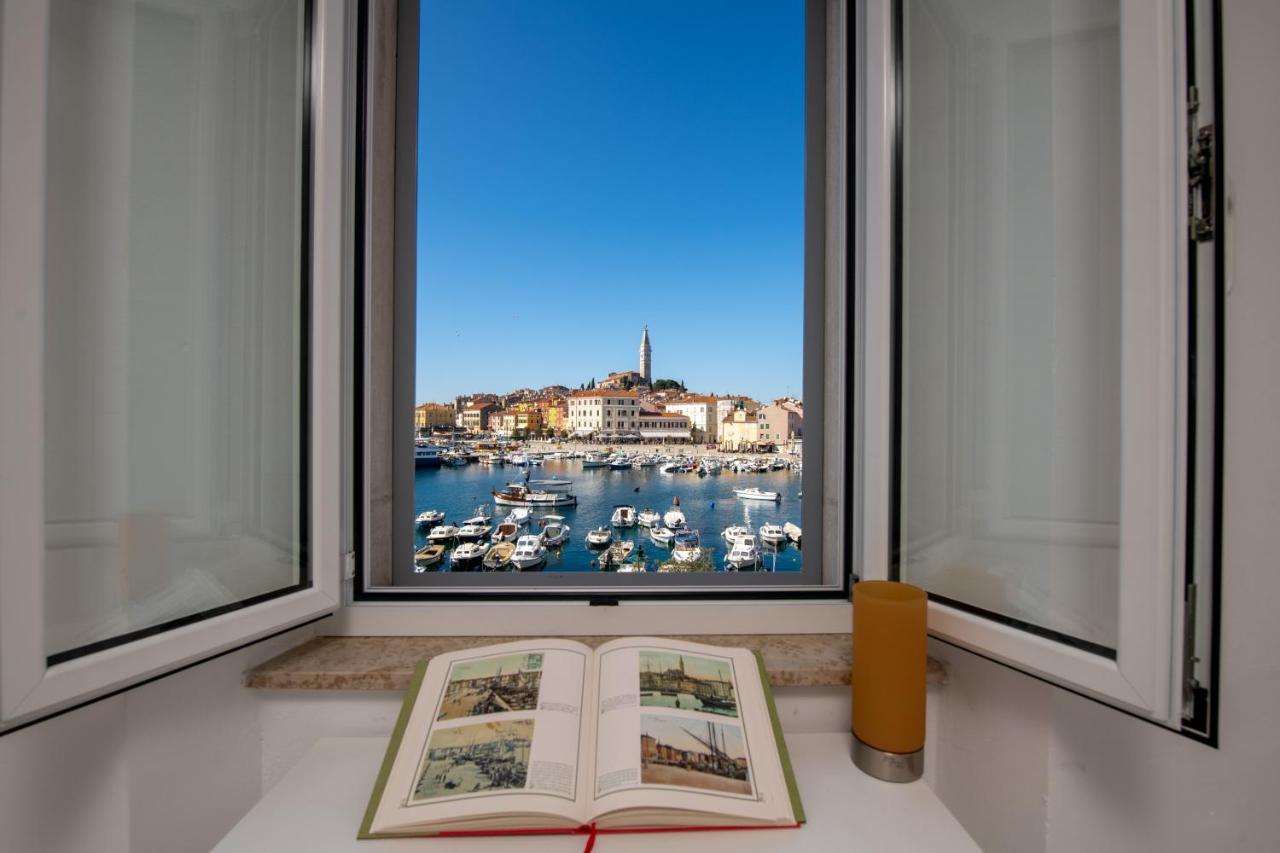 Island Sea View Free Parking Apartment Rovinj Bagian luar foto