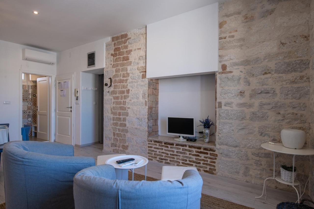 Island Sea View Free Parking Apartment Rovinj Bagian luar foto